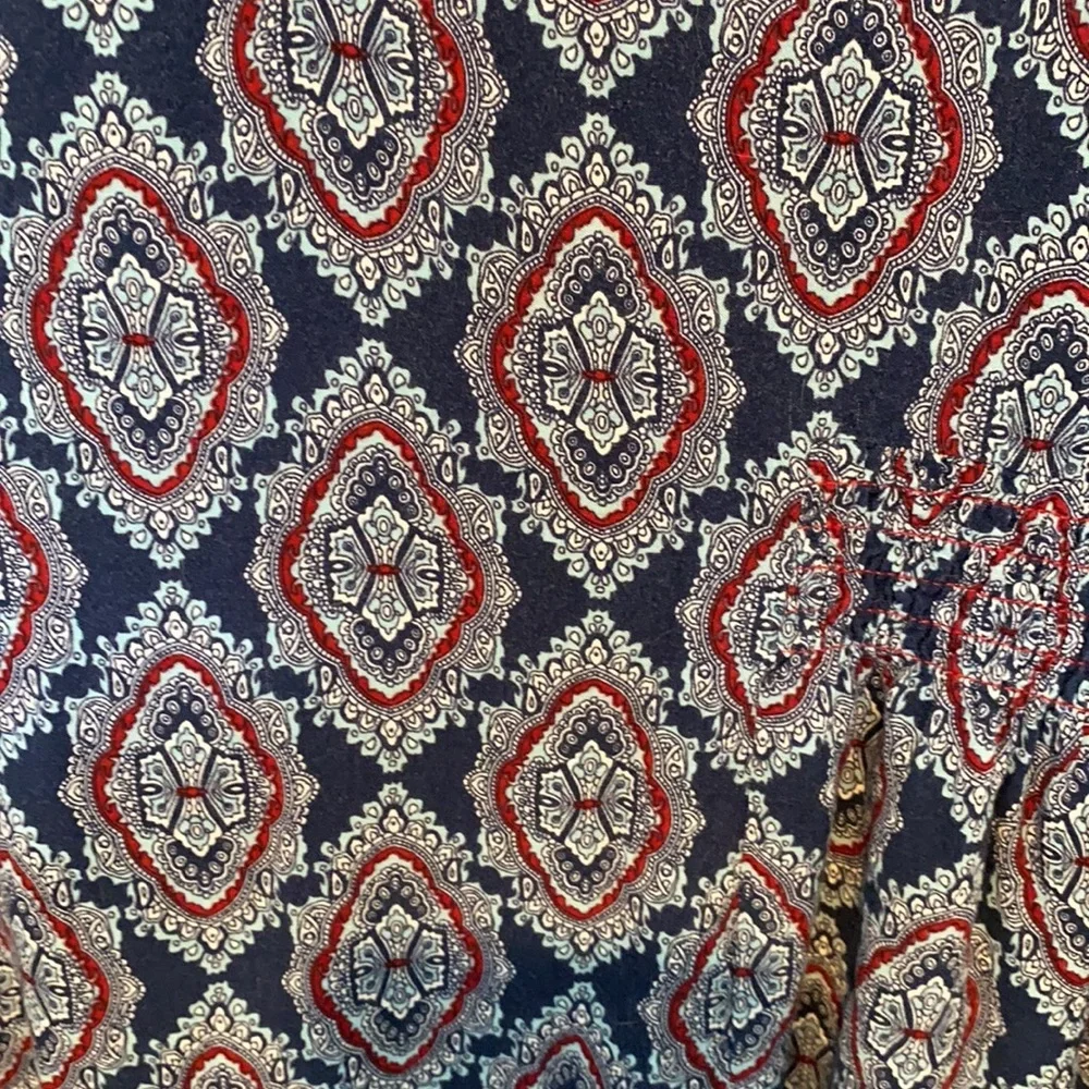 💜💜 Umgee Boho Paisley Spring Dress Size M